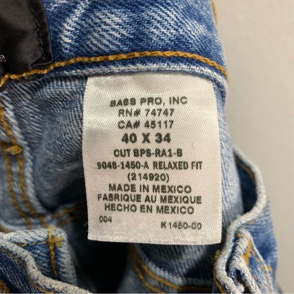 Men's RedHead Lightwash Jeans 40x34 Relaxed Fit - Picture 6 of 8